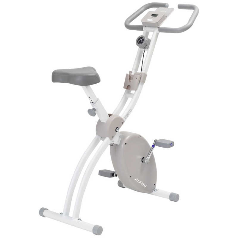 アルインコ クロスバイク5523 ALINCO FITNESS ホワイト×ベージュ AFBX5523