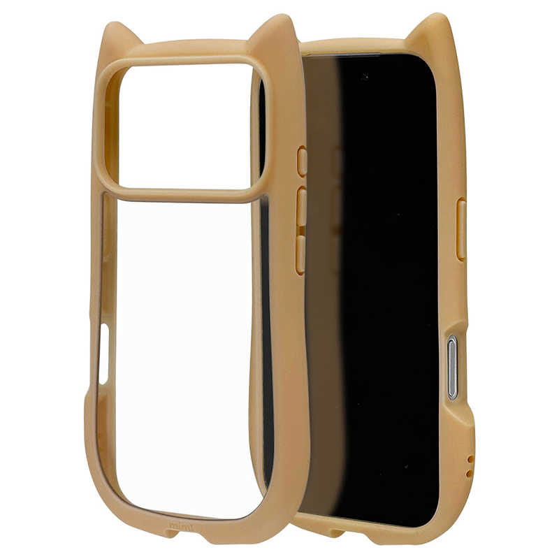 ラスタバナナ iPhone17 Pro用猫耳ケース TPU×PC トープ 9173IP5BHPTA