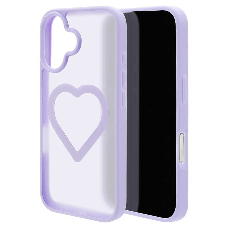 ラスタバナナ iPhone 17ケース Mignu ハイブリッド 磁力充電対応 パープル 8948IP5AHPMPU