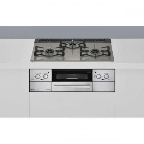 リンナイ Rinnai ビルトインガスコンロ Beiz(ベイズ) 幅60cm プロパンガスLPG 耐熱強化ガラストップ オート機能付き両面焼きグリル 遠赤外線セラミックグリル RHX31W33L25RW/LP