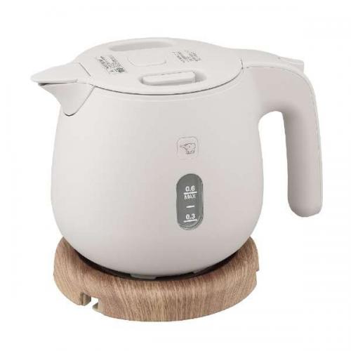 象印 ZOJIRUSHI 電気ケトル 0.6L・1300W サンドグレー CK-SA06-HZ