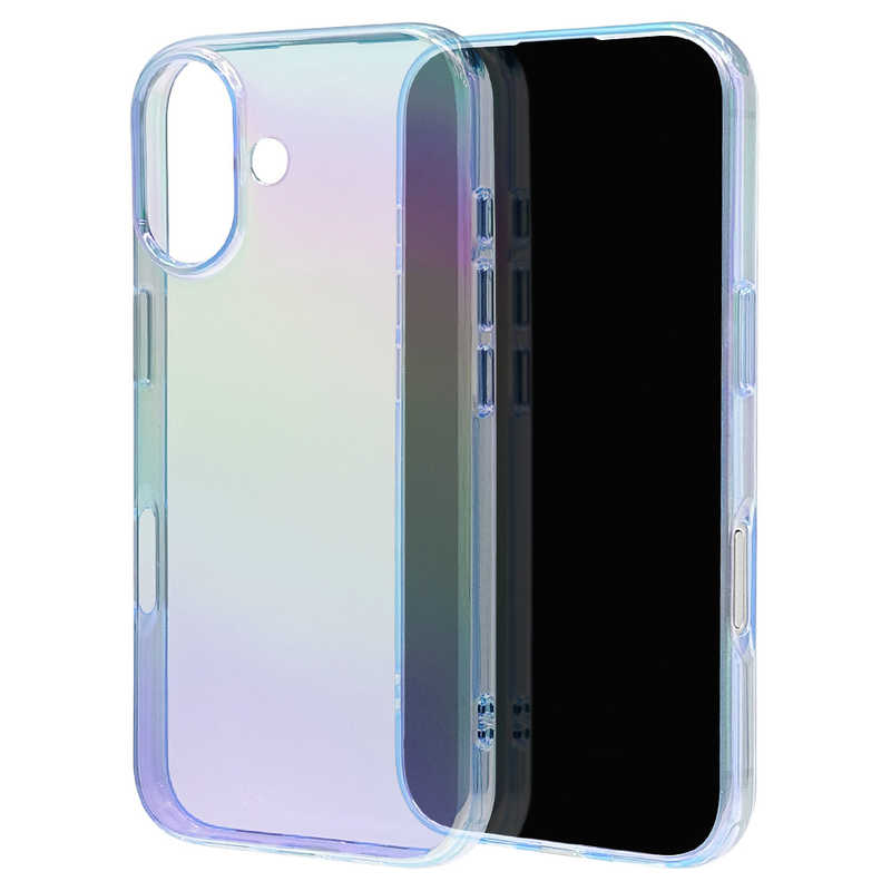 ラスタバナナ iPhone 17ケース aurora TPU ブルー 8914IP5ATPBL