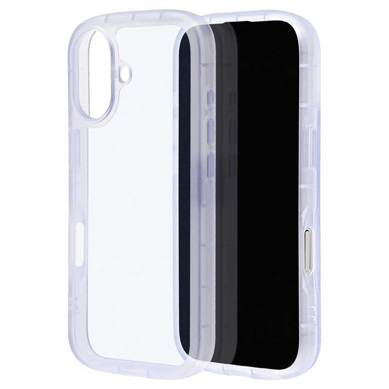 ラスタバナナ iPhone 17ケース fluffy shape TPU ブルー 8930IP5ATPBL