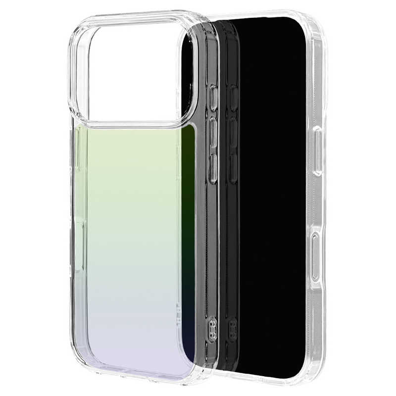 ラスタバナナ iPhone 17 Proケース KAZARITAI ハイブリッド オーロラ 9045IP5BHPCL