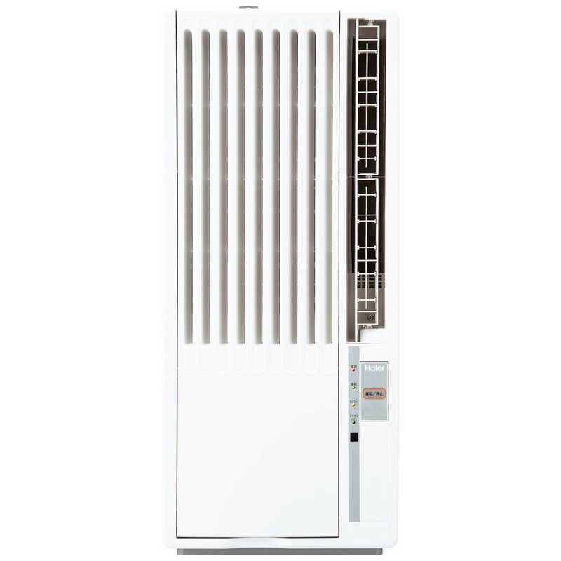 ハイアール Haier 窓用エアコン 冷房専用 木造4.5-5畳 鉄筋7-8畳 ホワイト JA-W18B-W