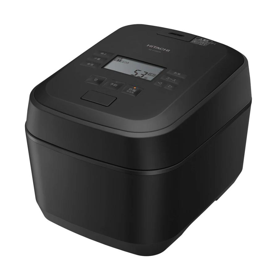 日立 HITACHI 圧力&スチームIHジャー炊飯器 ふっくら御膳 5.5合 フロストブラック RZ-V100JM-K