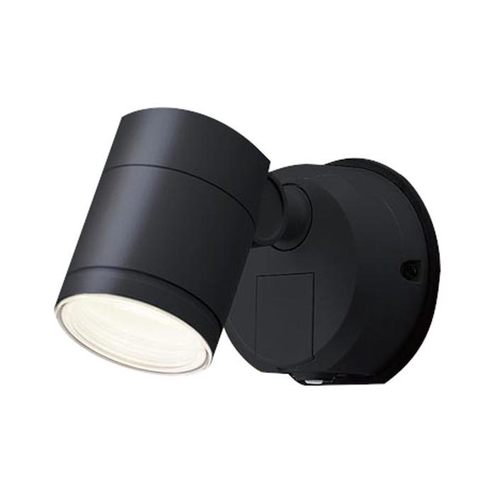 パナソニック Panasonic LED屋外用スポットライト 人感センサ付 防雨型 白熱電球80形1灯器具相当 電球色 ブラック LGWC47020CE1