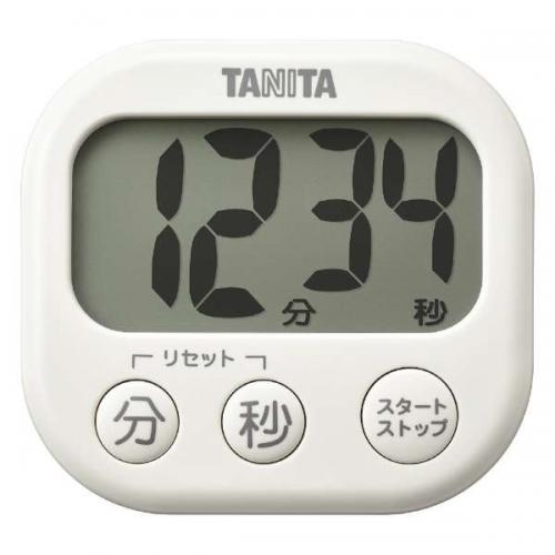 タニタ TANITA デジタルタイマー アイボリー 抗菌 SIAA認証 TD-429-IV