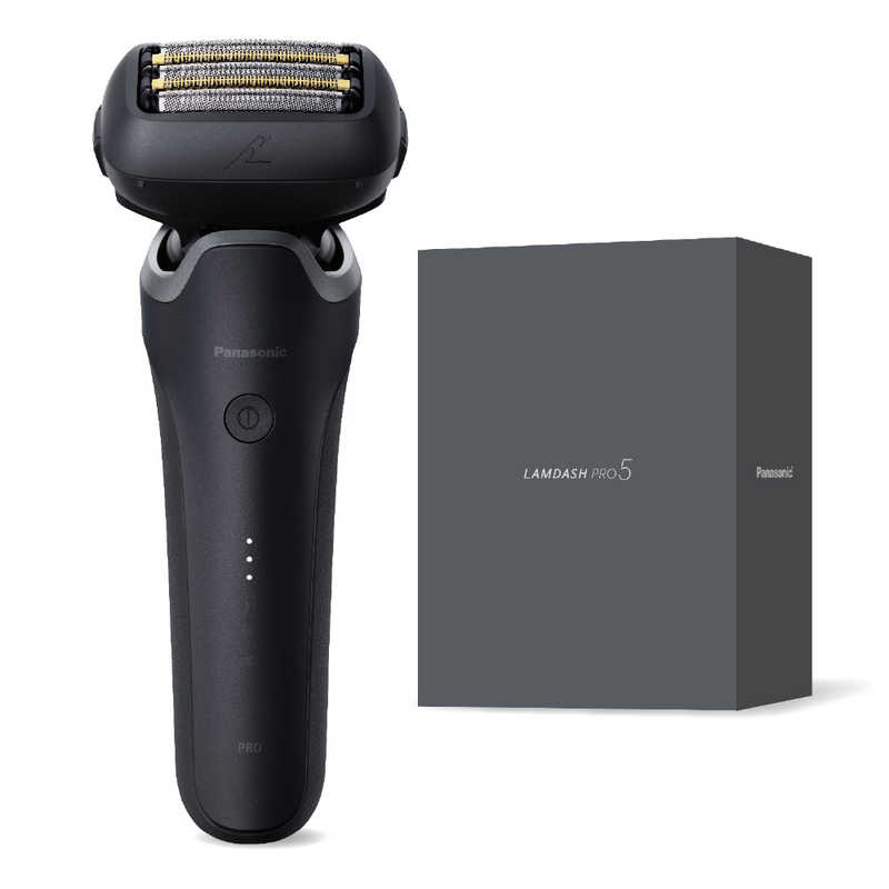 パナソニック Panasonic メンズシェーバー ラムダッシュPRO5 5枚刃 マットブラック ES-L551D-K