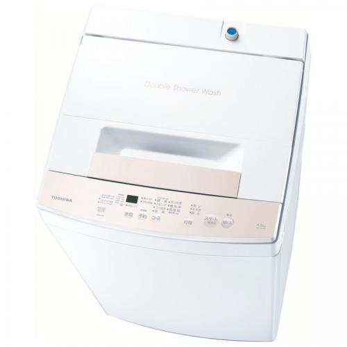 東芝 TOSHIBA 4.5kg 全自動洗濯機 ピュアホワイト AW-45GA4-W (大型)