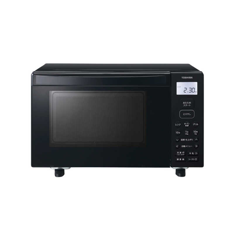 東芝 TOSHIBA オーブンレンジ 18L フラット ブラック ER-40C-K