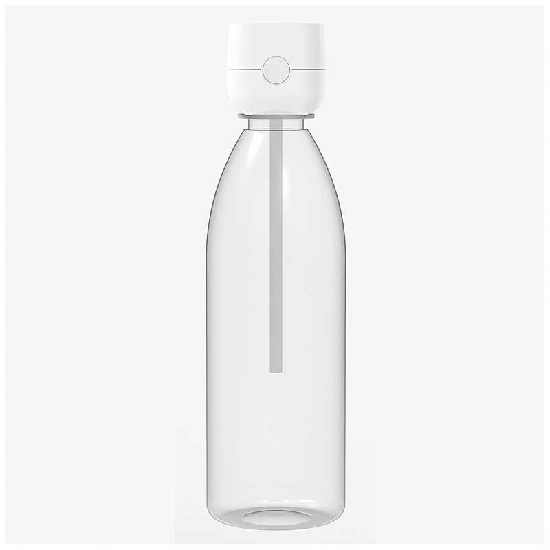 トップランド TOPLAND ペットボトル加湿器 キューブ (WT)ホワイト SHCB25-WT