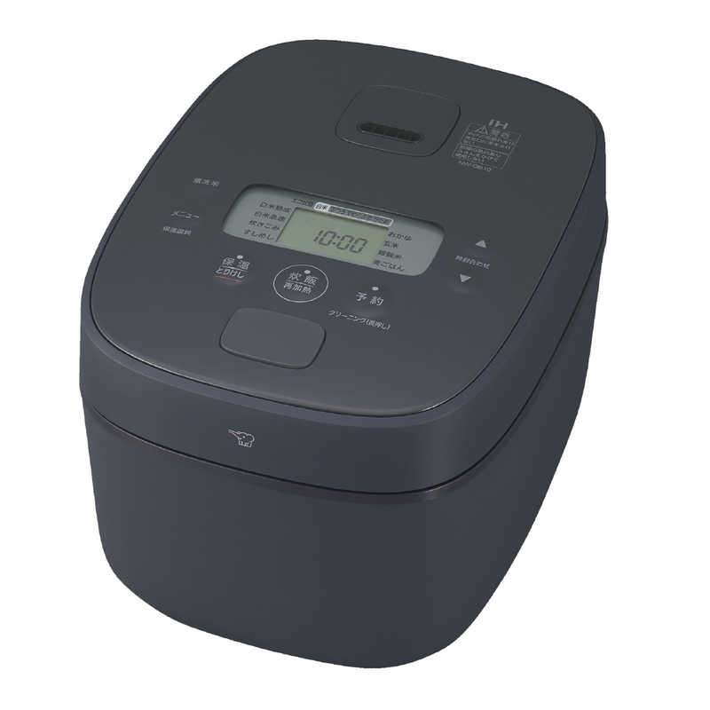 象印 ZOJIRUSHI IH炊飯ジャー 極め炊き 5.5合炊き スレートブラック NW-QB10-BZ