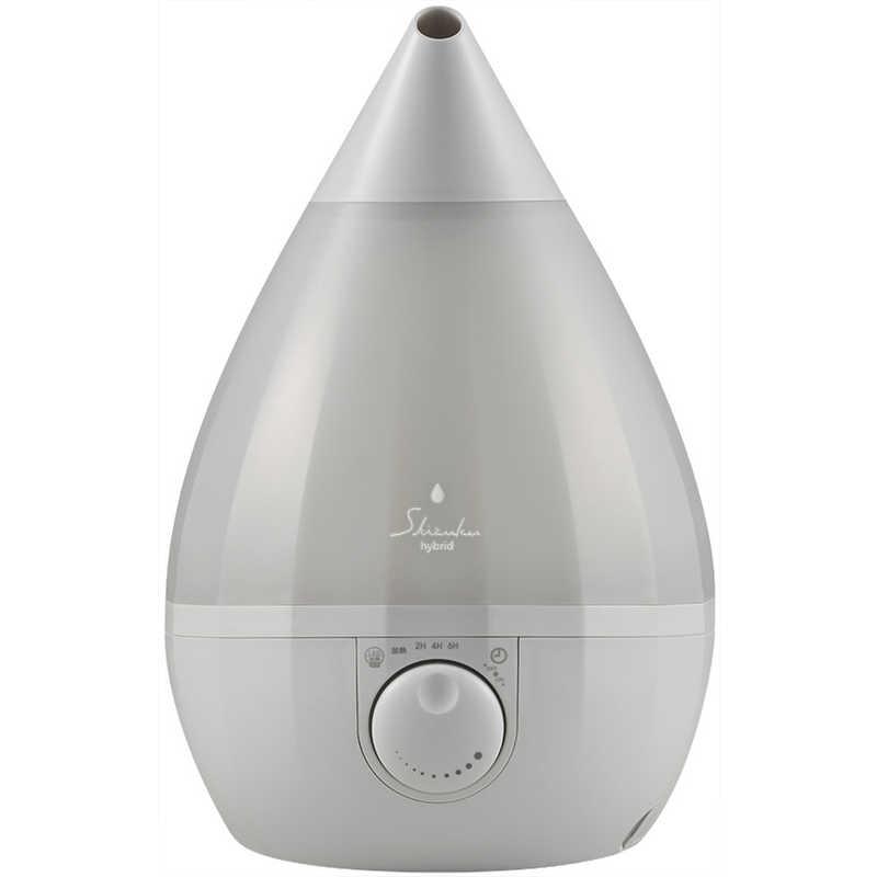 アピックス APIX 上部給水ハイブリッド式アロマ加湿器 SHIZUKU hybrid アイスグレー ASZ-H4026-GY