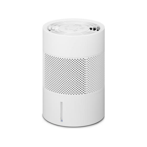 アイリスオーヤマ IRIS OHYAMA 気化式加湿器 enemist ホワイト 400ml 丸洗い 全分解 上から給水 KHM-MVU401-W