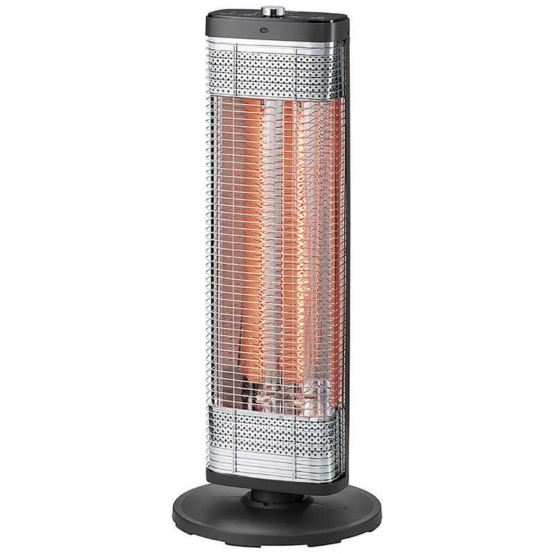 コイズミ KOIZUMI カーボンヒーター 距離ピタセンサー 遠赤電気ストーブ ダークグレー 900W KKH-0964/H