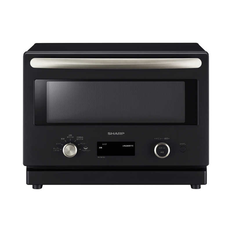 SHARP シャープ オーブンレンジ 18L 縦開き ブラック RE-SD18C-B