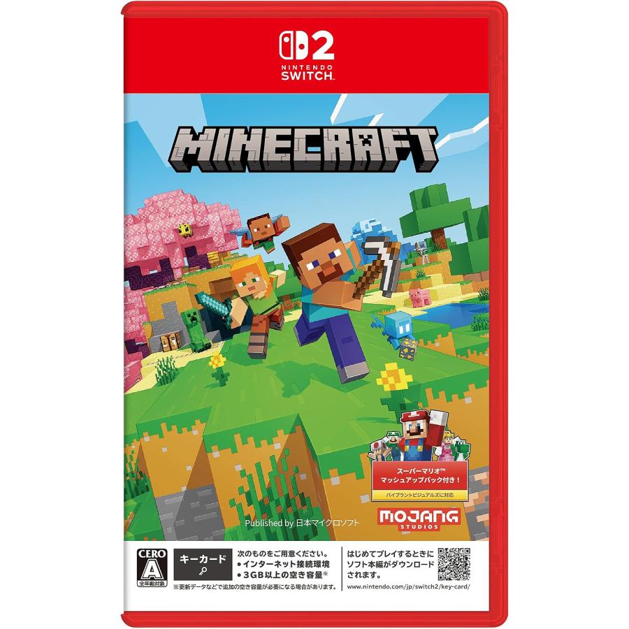 日本マイクロソフト Minecraft【Switch 2】 POTPABZVA