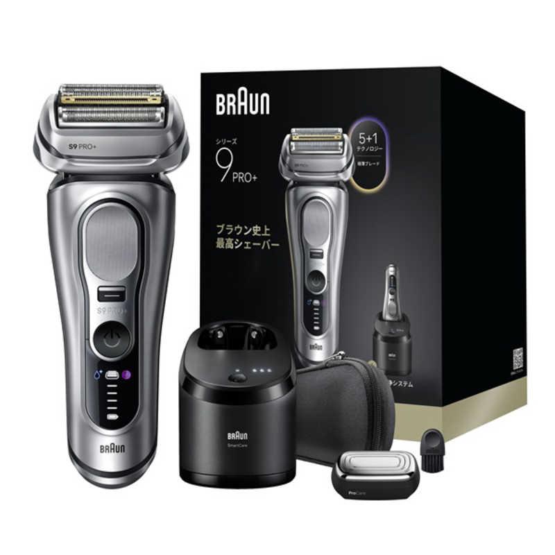 ブラウン　BRAUN 電気シェーバー シリーズ9Pro＋ 6in1洗浄機付き・美顔器ヘッド付属モデル ［4枚刃 / AC100V-240V］ 9687CC