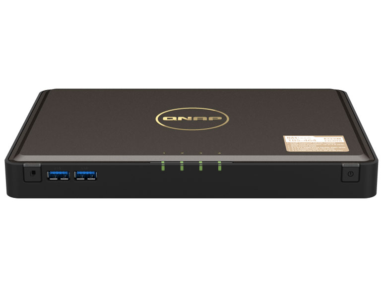 キューナップ QNAP NASキット NASbook M.2 NVMe SSD専用 4ベイ Intel Celeron N5105搭載 ストレージ非搭載 TBS-464-8G
