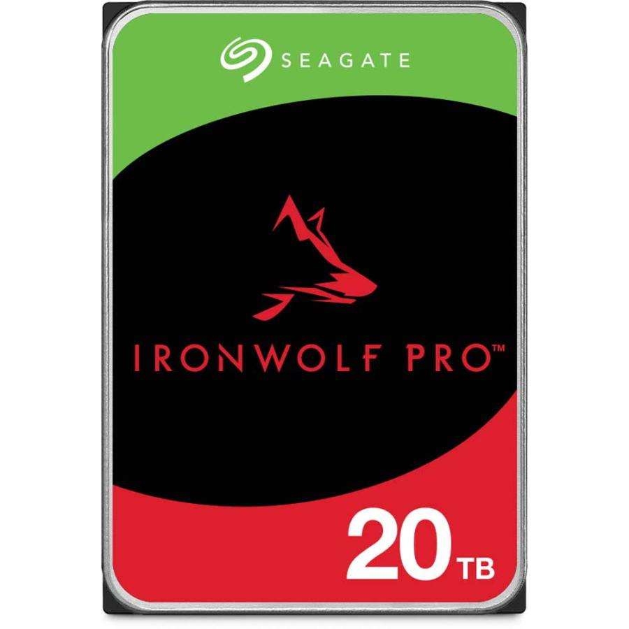 シーゲイト Seagate 内蔵HDD IronWolf Pro NAS向け 3.5インチ SATA 20TB ST20000NT001
