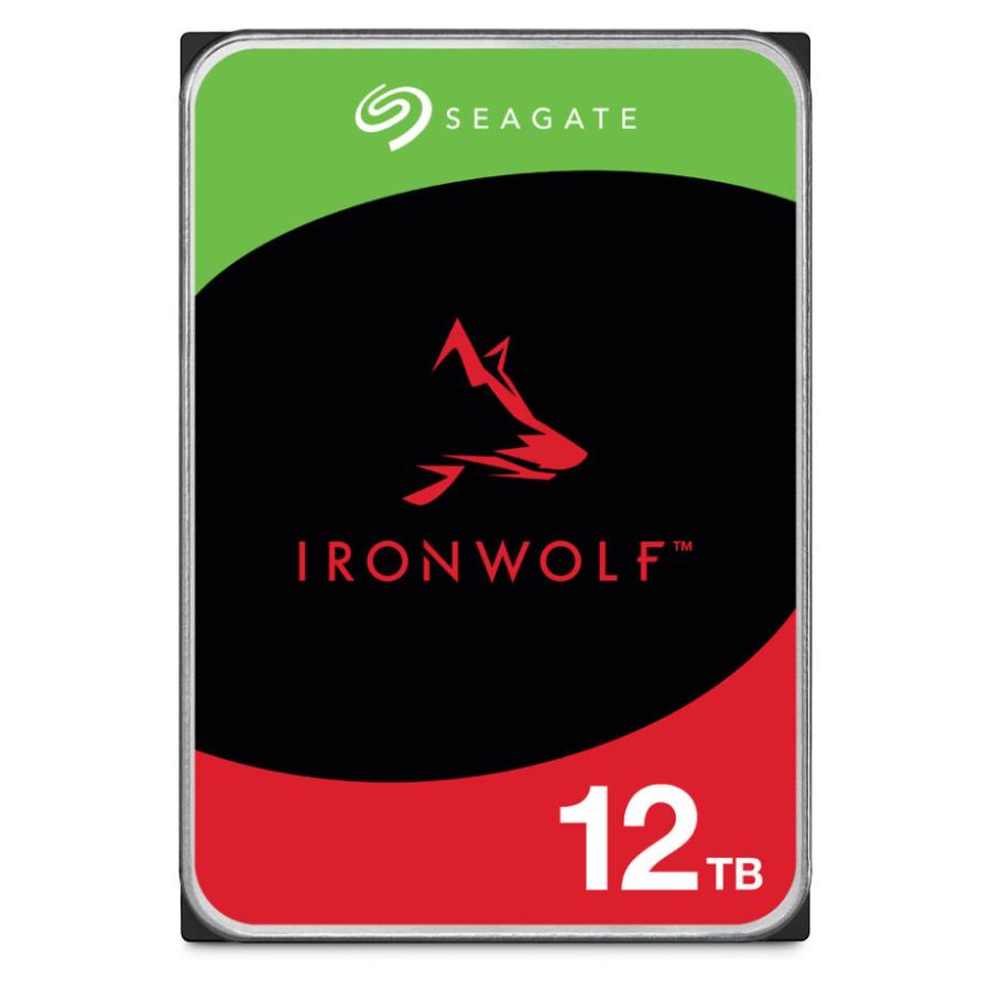 シーゲイト Seagate 内蔵HDD IronWolf NAS向け 3.5インチ SATA 6Gb/s 12TB ST12000VN0008