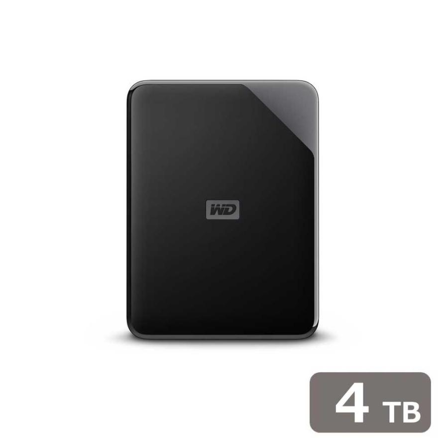 ウエスタンデジタル Western Digital ポータブルHDD WD Elements SE Portable 2026年モデル USB3.2(Gen1)対応 4TB WDBG8A0040BBK-JESN