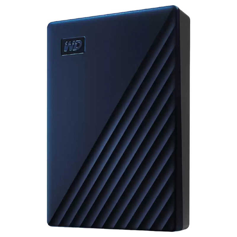 ウエスタンデジタル Western Digital ポータブルHDD My Passport for Mac 2024年モデル 6TB ブルー WDBK6C0060BBL-JESN