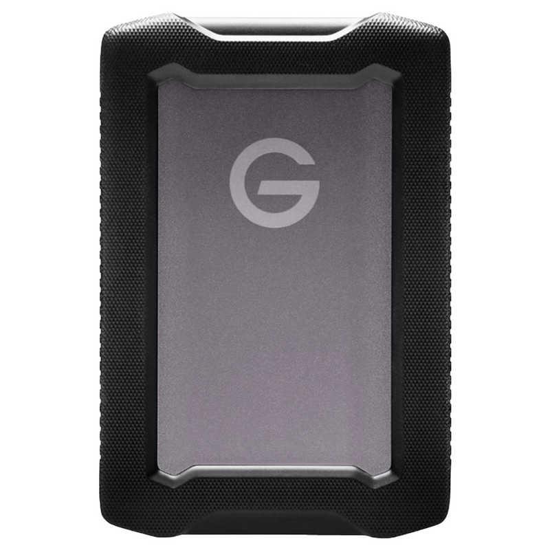 ウエスタンデジタル Western Digital ポータブルHDD 耐衝撃 防塵防滴 G-DRIVE ArmorATD USB3.2(Gen1)対応 6TB スペースグレー SDPHE1G-006T-GBAND