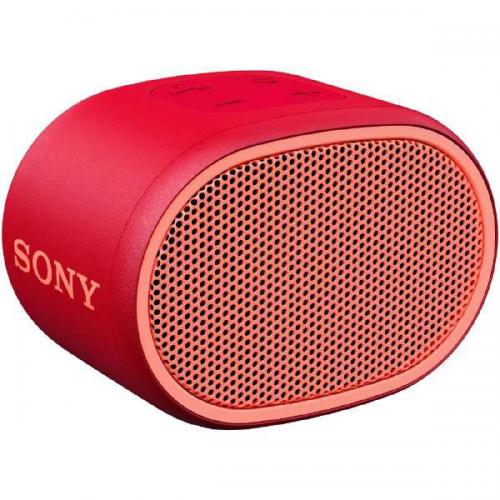 SONY ワイヤレスポータブルスピーカー 防水 Bluetooth対応 レッド SRS-XB01R ソニー