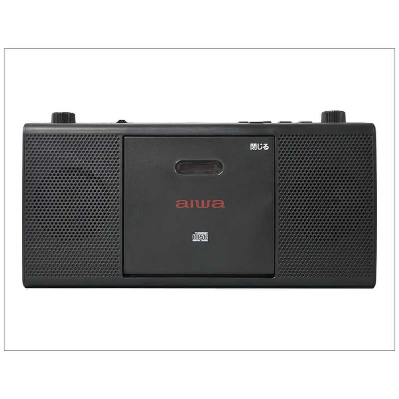 アイワ aiwa CDラジオ ブラック GAA4-RCD0001-BK