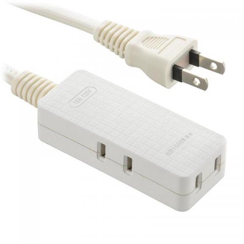 オーム電機 OHM 電源タップ 3個口 1m HS-T31-PBT22