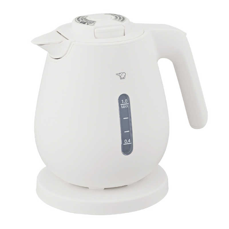 象印 ZOJIRUSHI 電気ケトル 1.0L ホワイト CK-DC10-WA