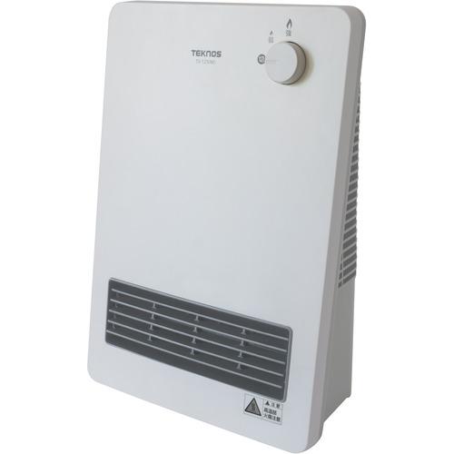 テクノス TEKNOS セラミックヒーター 出力2段階 1200W/600W ホワイト TS-1251-W