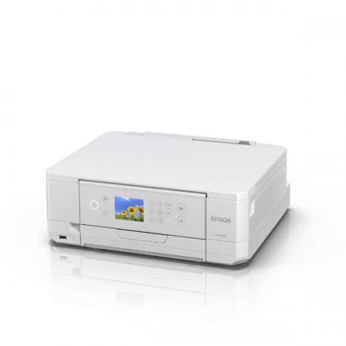 エプソン EPSON A4カラーインクジェット複合機 カラリオ コンパクトデザイン Wi-Fi 自動両面印刷 ホワイト EP-817A