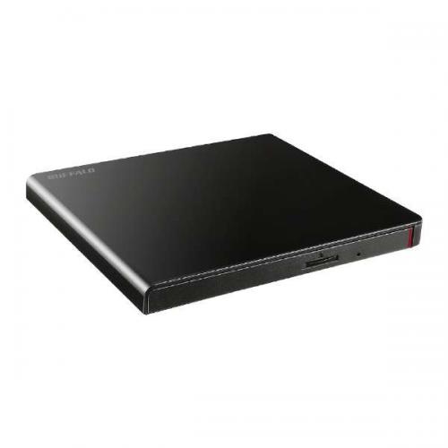 バッファロー BUFFALO ポータブルDVDドライブ ブラック DVSM-PLV8U2-BKB