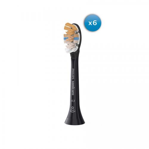 フィリップス Philips 替えブラシ ブラック 6本入 Philips Sonicare Premium Allin-One HX9096/ 96