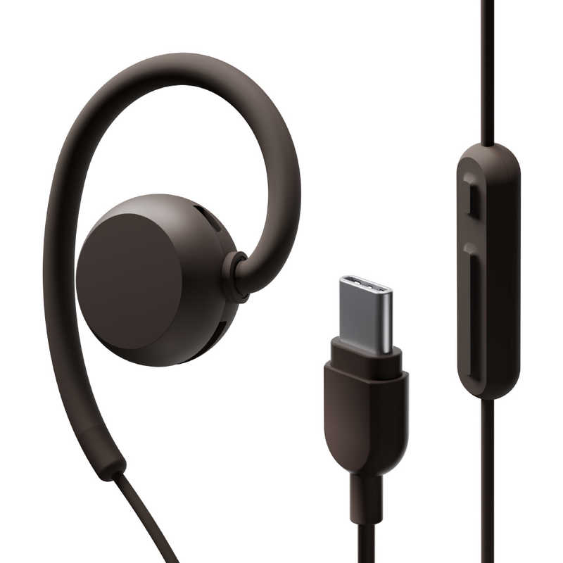 エヌティティソノリティ NTT Sonority USB Type-Cイヤホン nwm Wired USB Type-C ダークブラウン MWE007BA