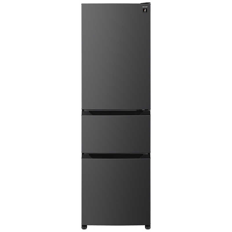 シャープ SHARP 冷蔵庫 3ドア 317L 右開き プラズマクラスター マットグレー SJ-PT32R-H (大型)