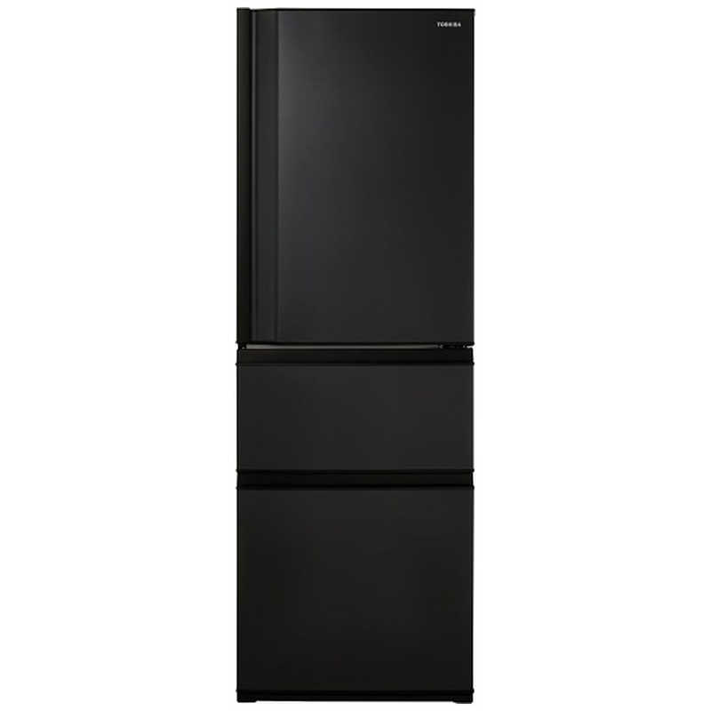 東芝 TOSHIBA 冷蔵庫 3ドア 356L 右開き VEGETA ベジータ SCシリーズ マットチャコール GR-Y36SC-KZ (大型)