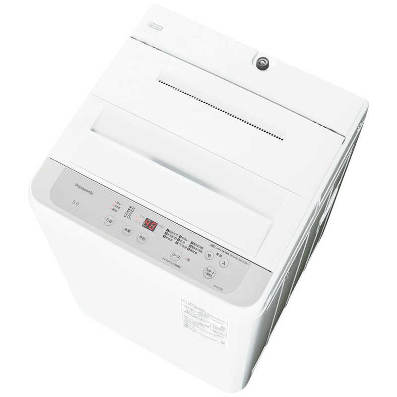パナソニック Panasonic 全自動洗濯機 洗濯5.0kg Fシリーズ ライトグレー NA-F5B5-H (大型)