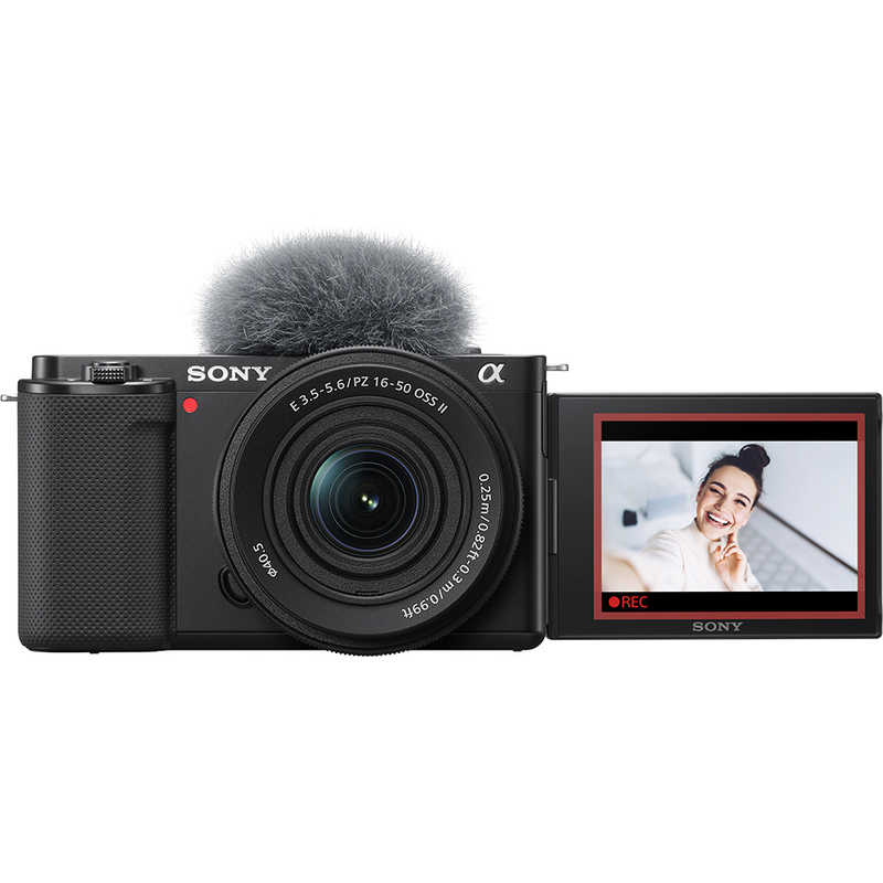 ソニー SONY ミラーレス一眼カメラ VLOGCAM パワーズームレンズキット ブラック ZV-E10K-B