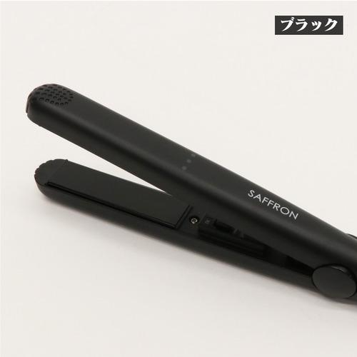 ヒロ・コーポレーション ストレートミニヘアアイロン SAFFRON ブラック HDLMN01BK