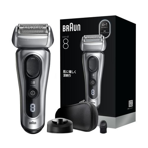 ブラウン BRAUN 電気シェーバー シリーズ8 シルバー 8617S